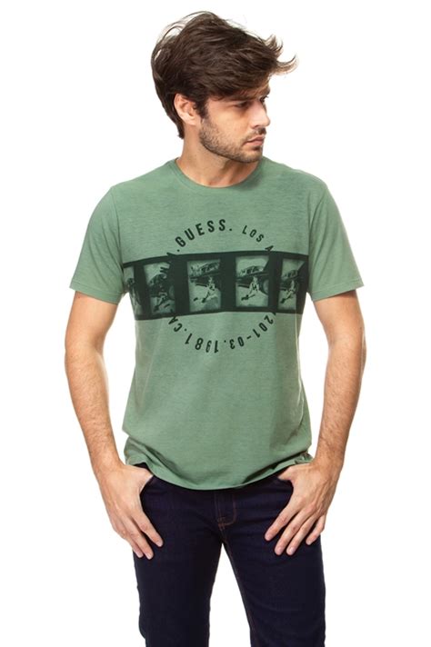 guess brasil camiseta masculina com estampas mais antigas